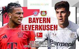 ĐKVĐ Leverkusen chặn đứng chuỗi toàn thắng của đại địch thủ Bayern